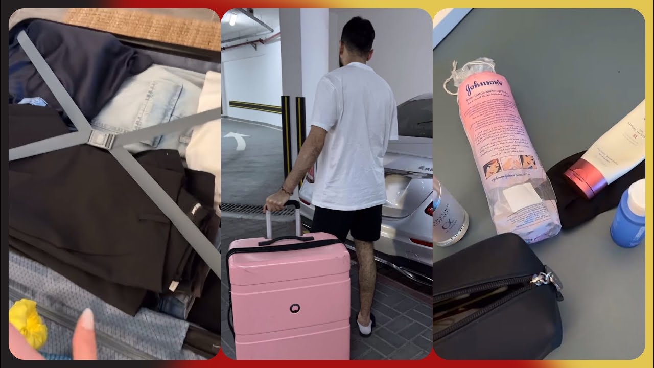 سنابات سيدرا بيوتي - فقرة ترتيب شنطه السفر لـ السويد 🤩✈️🔥|#سيدرا_بيوتي