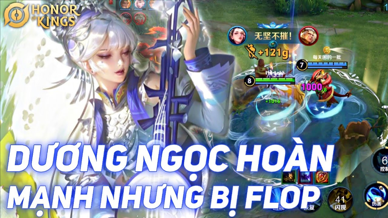 [ HONOR OF KINGS / VGVD ] GAMEPLAY HOÀN FLOP - CHỊ ĐẸP BÀ HOÀNG SINH TỒN BỊ FLOP TRONG META