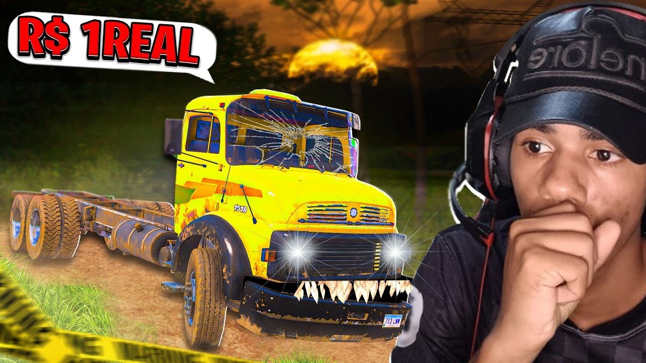 COMPREI O CAMINHÃO DE 1 REAL PRA MINHA FAZENDA NO SIMULADOR DO BRASIL! FS22
