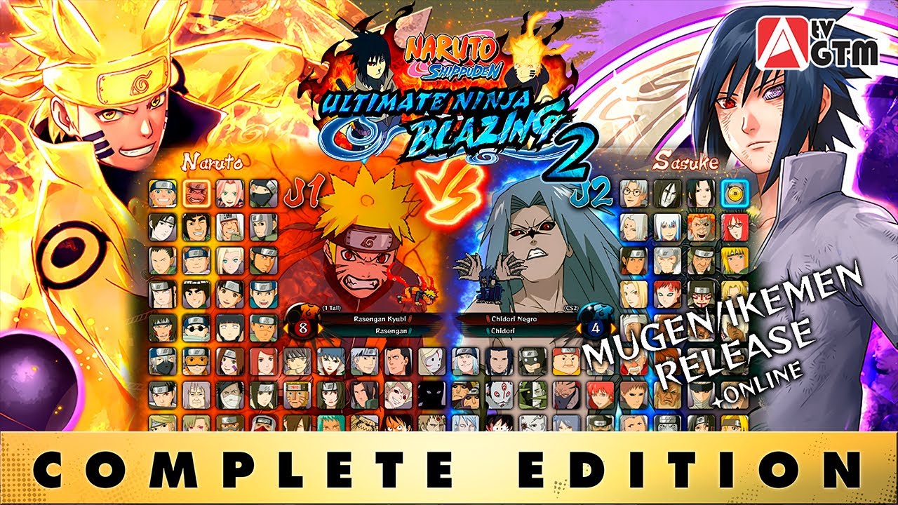 [2024] Naruto Shippuden: Ultimate Ninja Blazing 2 MUGEN/IKEMEN - COMPLETE EDITION (🔥¡Release Now!🔥)