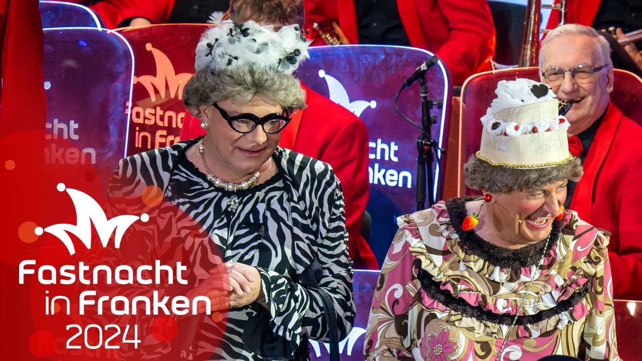 Waltraud und Mariechen sagen Hallo | Fastnacht in Franken 2024 | BR Kabarett & Comedy