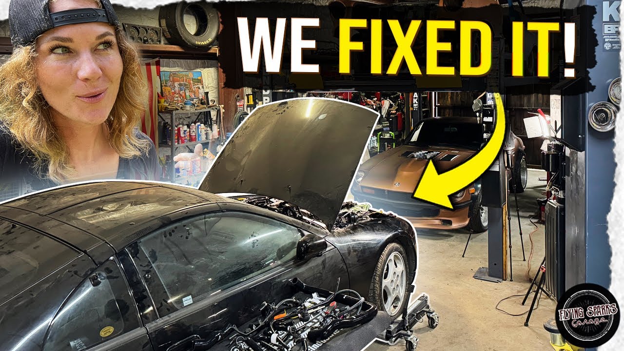 Twin turbo 300ZX RUNS!!!