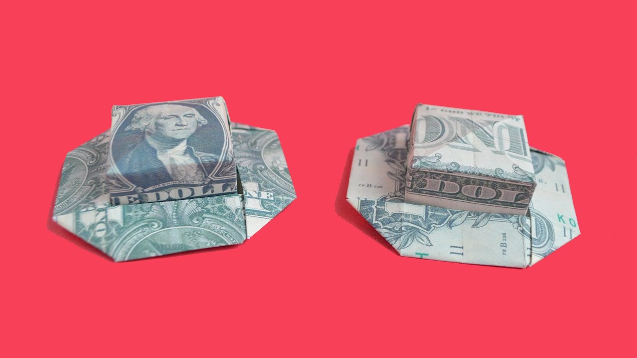 My MONEY HAT | Simple and Interesting Dollar Origami | Clothes|  Tutorial DIY by NProkuda