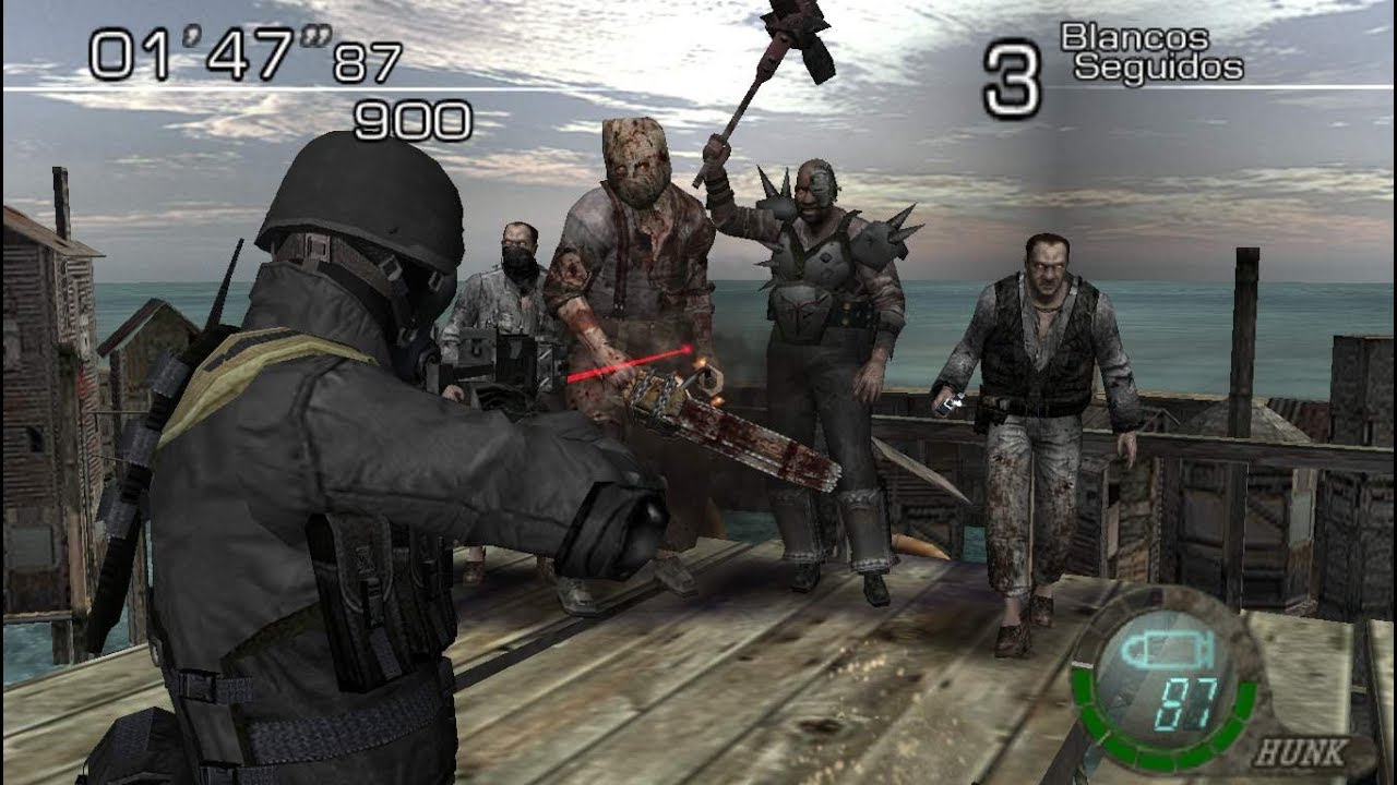 Resident Evil 4 Mod - Heavy Ganados en el modo The Mercenaries