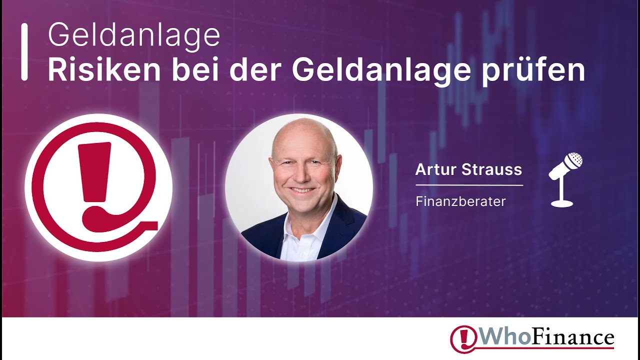 Geldanlage ohne Panik: Risiken verstehen und langfristig wachsen | Experten-Talk