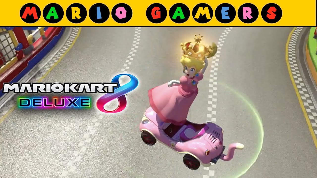 Mario Kart 8 Deluxe - Shine Thief (Peach Gameplay)