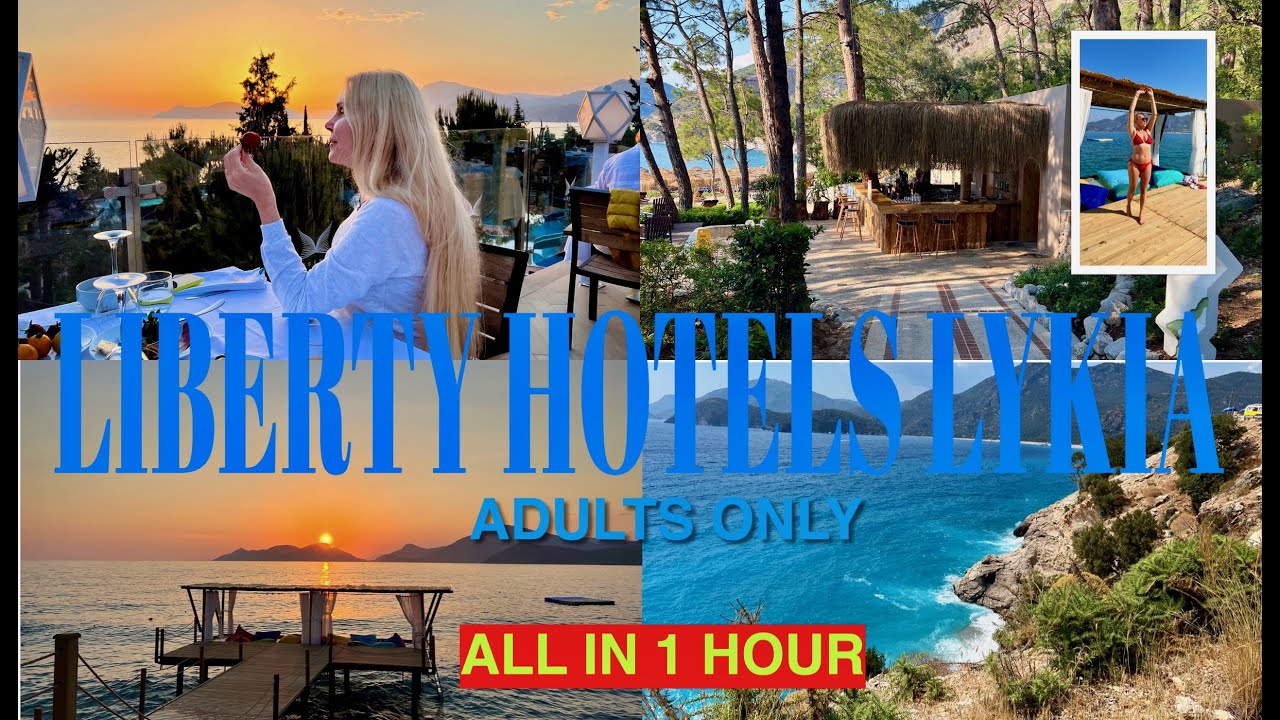 LIBERTY HOTELS LYKIA ADULTS ONLY 🇹🇷/ ALL IN 1 HOUR / ВЕСЬ ОТЕЛЬ - НОМЕР ТЕРРИТОРИЯ ПЛЯЖ РЕСТОРАН !