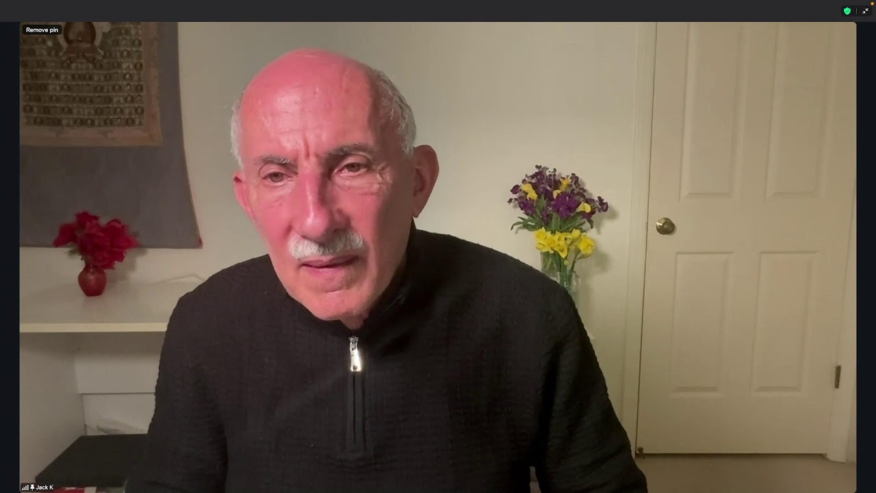Monday Night Dharma Talk & Meditation - Jack Kornfield