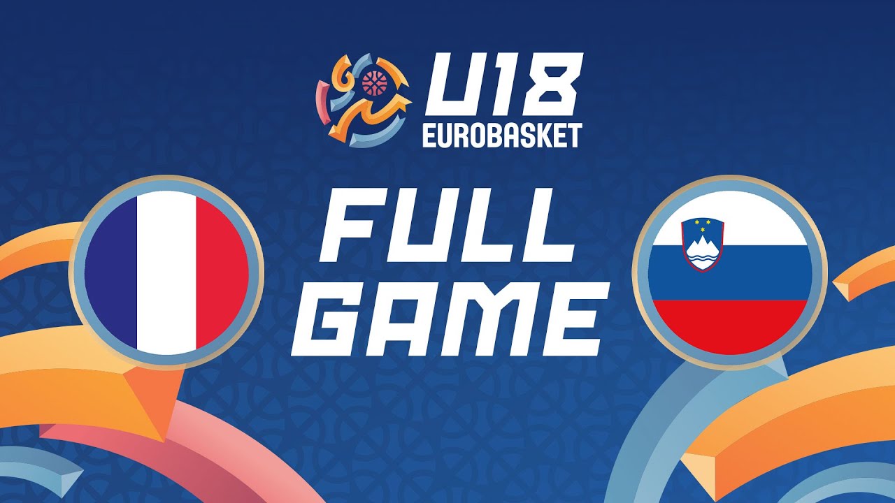 Quarter-Finals | France v Slovenia | Full Basketball Game | FIBA U18 EuroBasket 2025