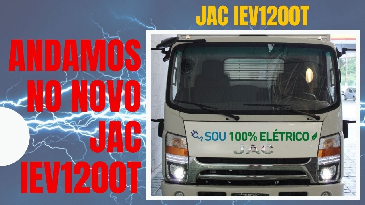 DEMOS UMA VOLTA NO ELÉTRICO JAC iEV1200T   MTED