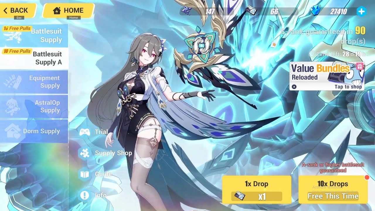 [Honkai Impact 3rd] GACHA TIME!!! PULLING FOR VITA 7.8 LONE PLANETFARER FULLY GEARED