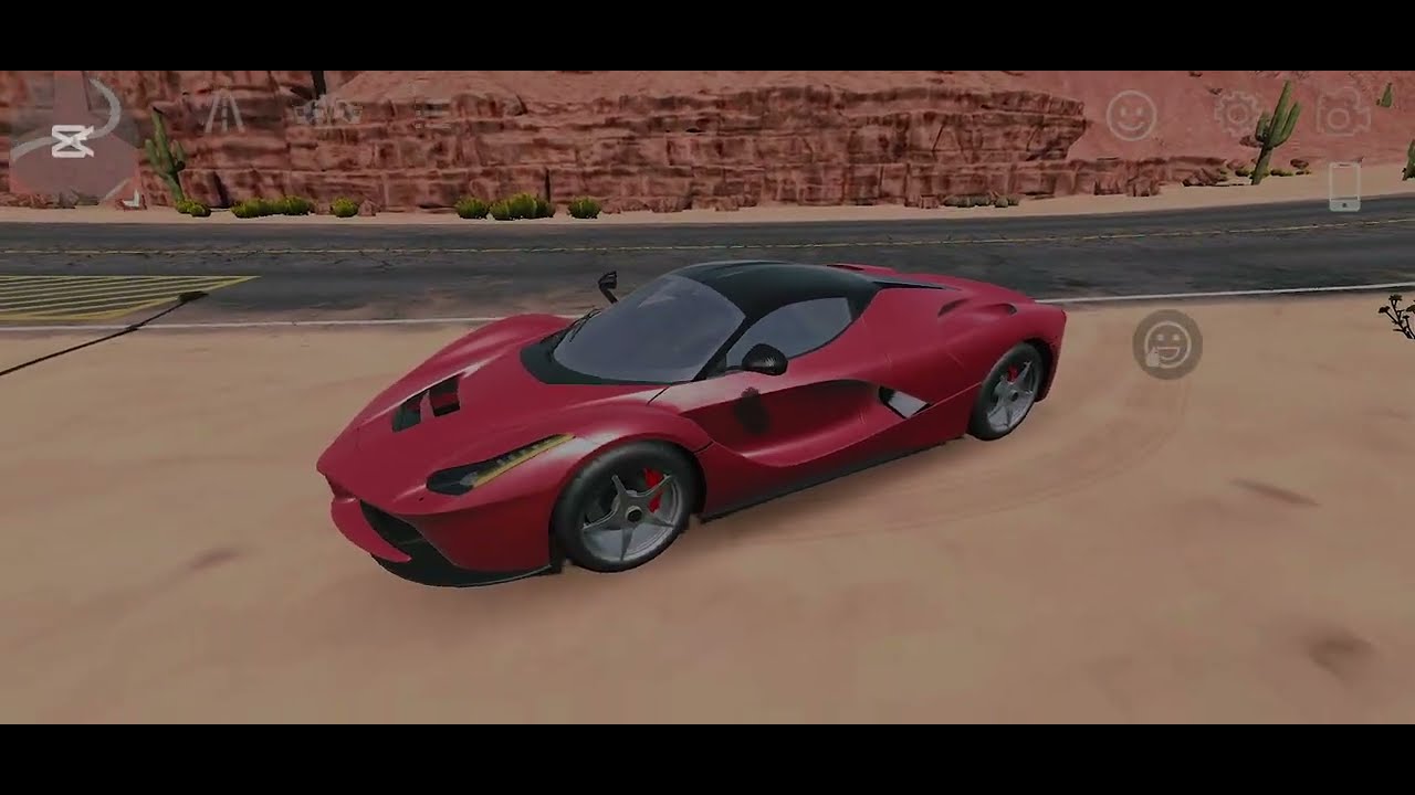 LaFerrari In CAR PARKING MULTIPLAYER (On IPhone 12)|Car Parking Multiplayer (Bug in the color video)