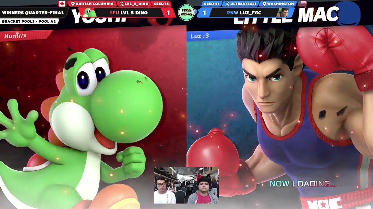 Freestyle 2026 - Lvl 5 Dino (Yoshi) Vs. Luz_FGC (Little Mac) - WR2 - Smash Ultimate