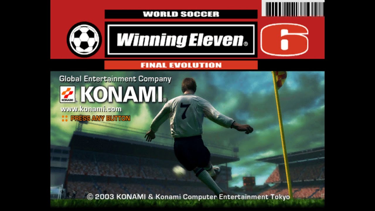 ワールドサッカーウイニングイレブン6 ファイナルエヴォリューション. [GameCube - Konami]. (2003). International Cup. ENGLAND. ALL.