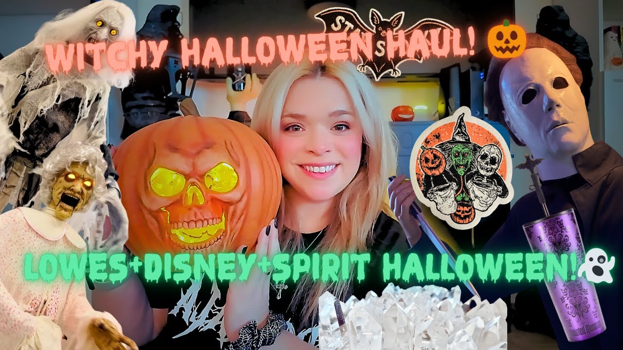 🎃 HALLOWEEN & Witchy Haul! 💀 Spirit Halloween, Haunted Mansion, Killstar + Atomic Horror Finds