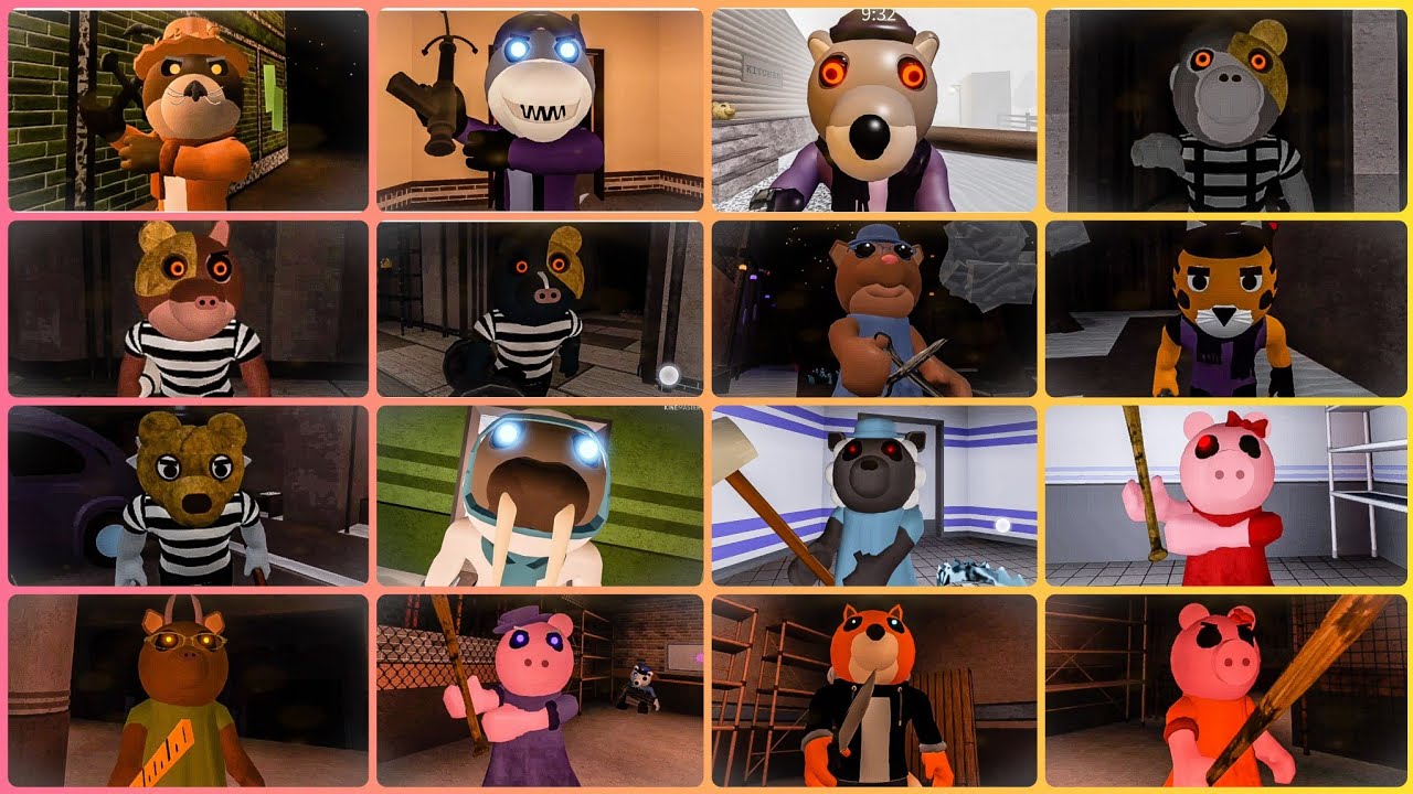 ALL JUMPSCARES IN PIGGY: FAR FROM HOME.