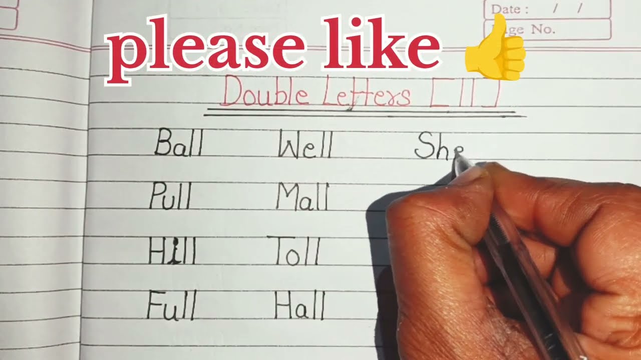 LL sound words | digraphs | phonics | class ukg | class 1 | double sounds word | LL words Phonic 