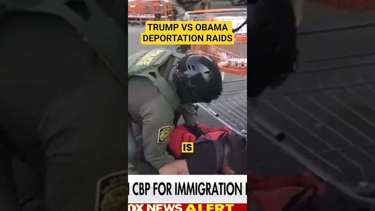 TRUMP VS OBAMA DEPORTATION RAIDS