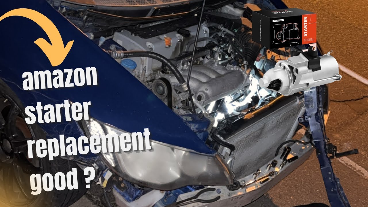 2006-2011 Honda civic si fa5 fg2 starter replacement A-premium brand review 