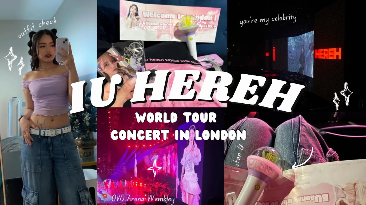 [Concert Vlog] 2024 IU HEREH WORLD TOUR CONCERT IN LONDON | UAENA Vlog