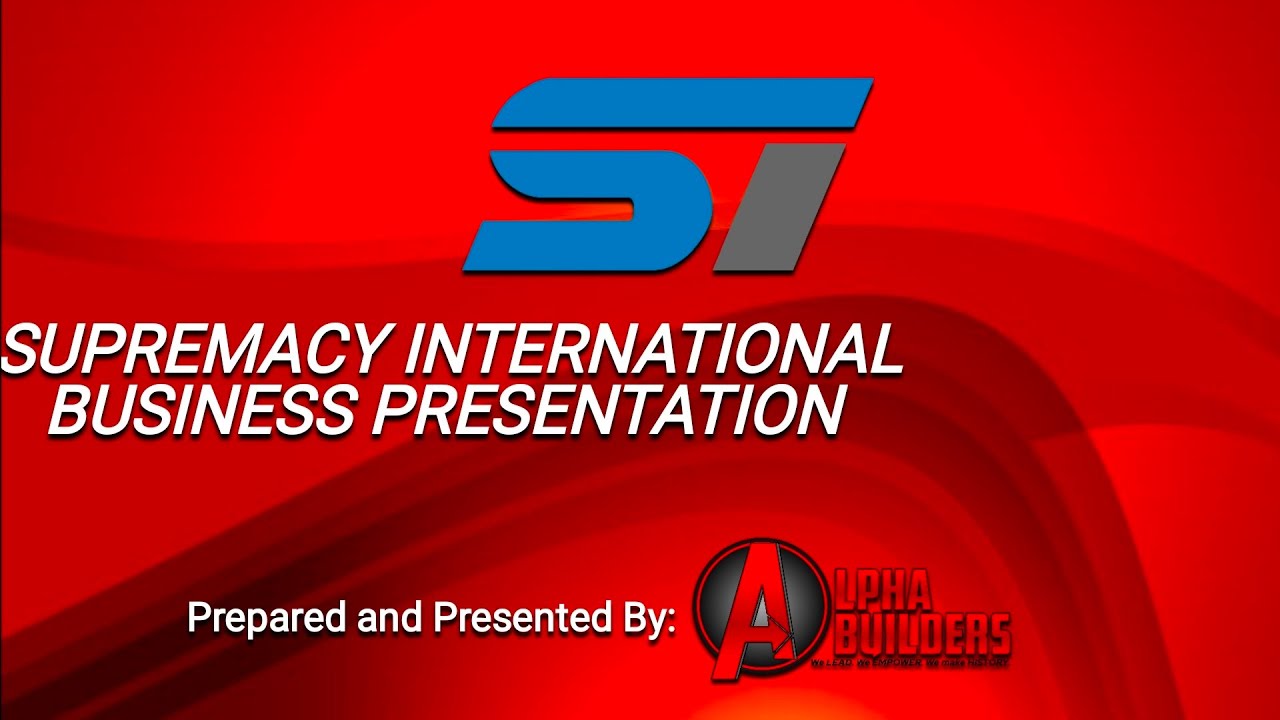 Supremacy MotorCycle Program and Full Business Presentation by Alpha Builders