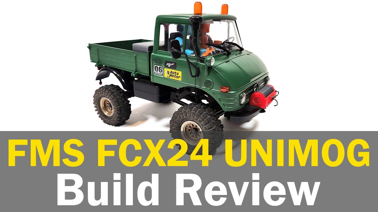 FMS FCX24 Unimog Build