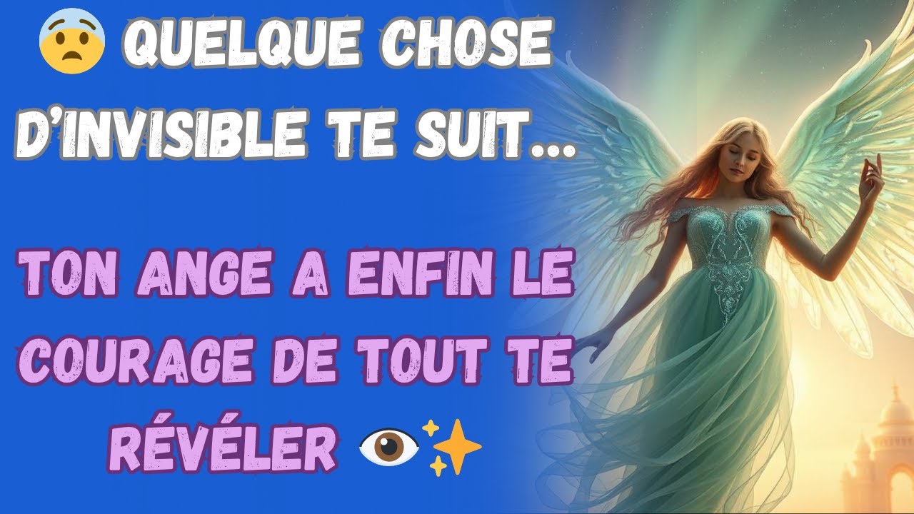 😨 Quelque Chose d’Invisible Te Suit… Ton Ange a Enfin le Courage de Tout Te Révéler 👁️✨