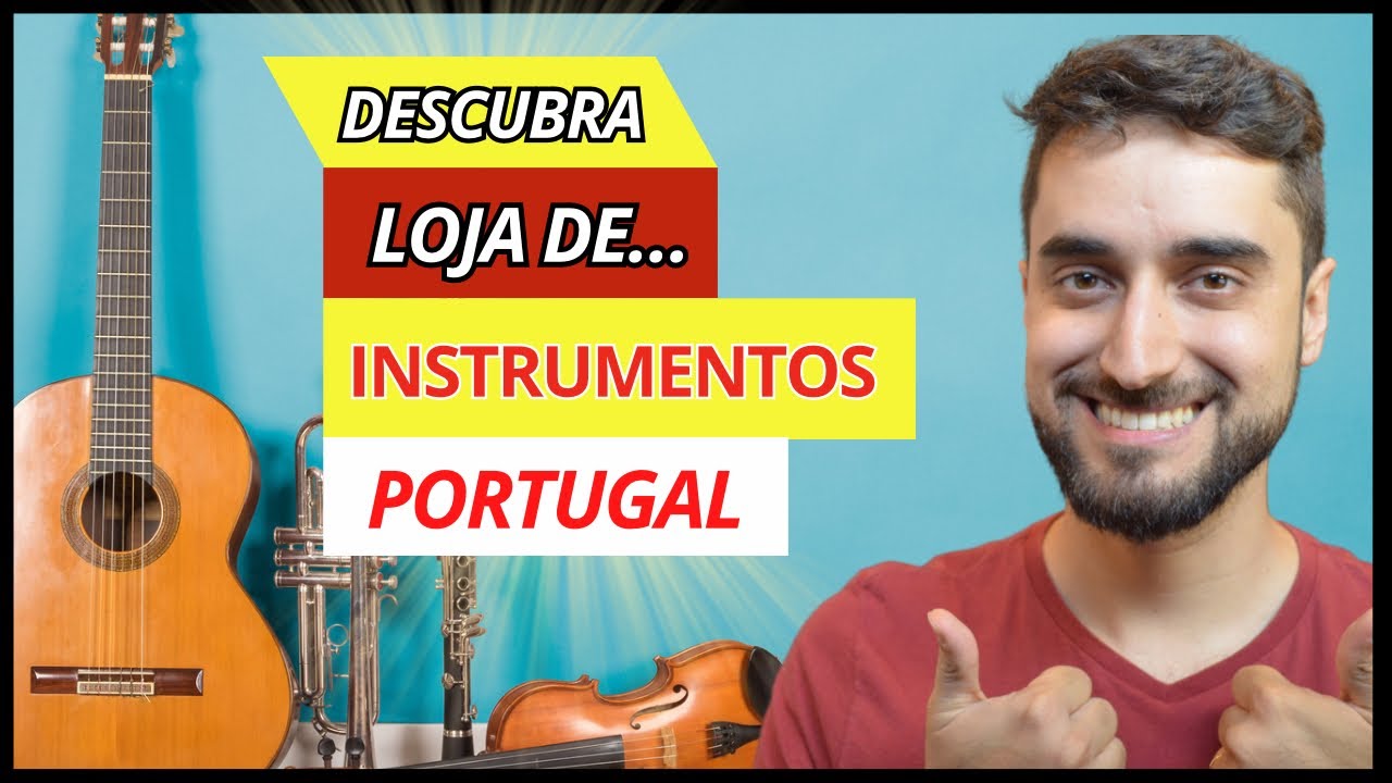DESCUBRA uma LOJA de INSTRUMENTOS MUSICAIS em PORTUGAL 🇵🇹