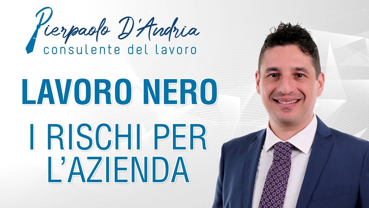 LAVORO NERO - Quali sono i rischi e le sanzioni per le aziende?