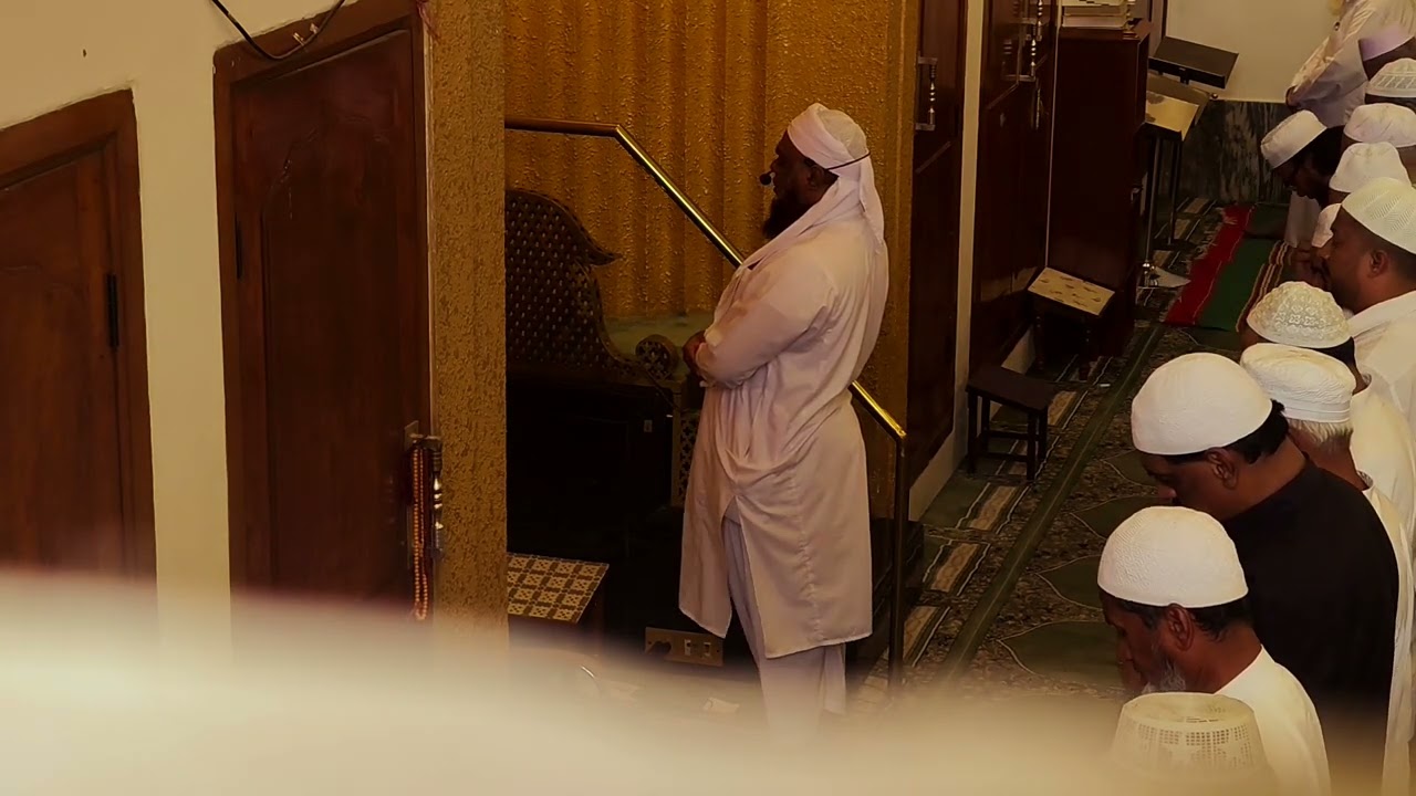 جمعہ نماز از مفتی سید طلحہ شاہی وقاسمی امام وخطیب مبارک مسجد 26-12-2025ڈسمبر