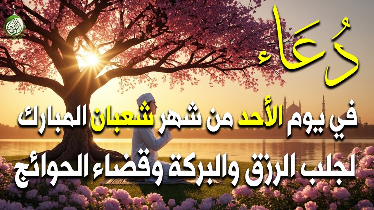 دعاء لاستقبال شهر شعبان المبارك للرزق والشفاء العاجل وقضاء الحوائج 🤲(4k)