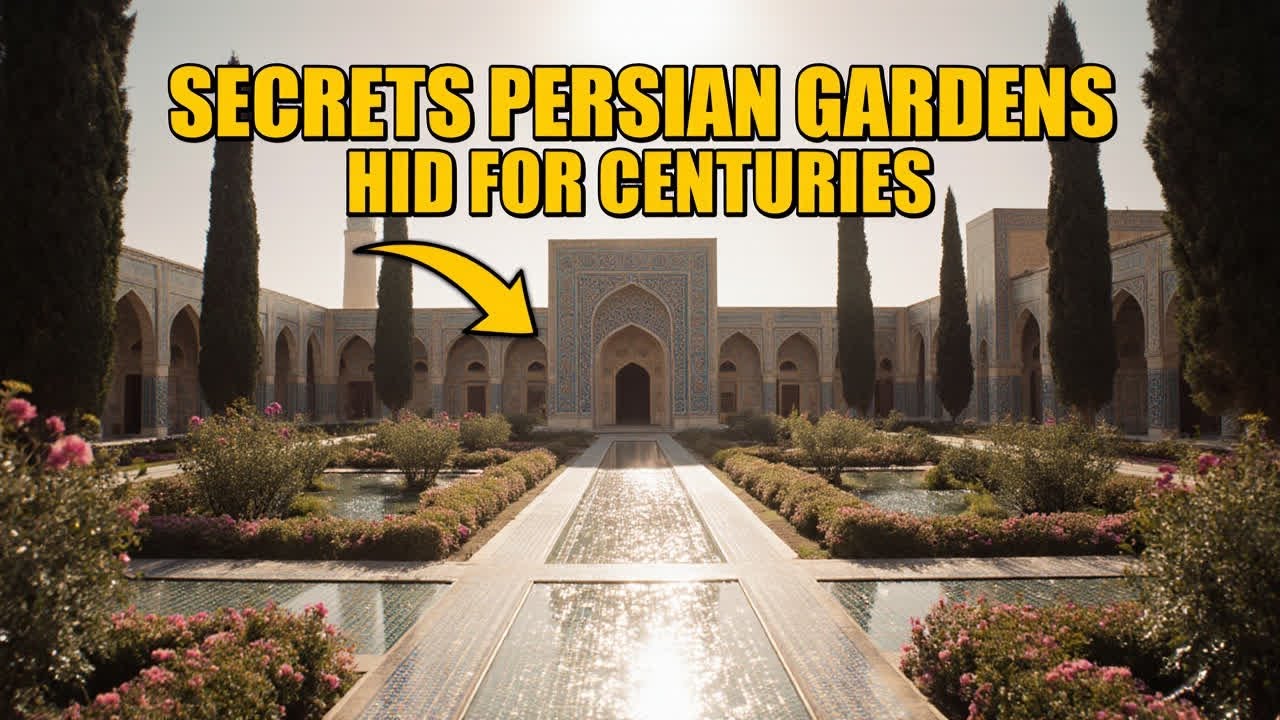 Secrets of Ancient Persian Gardens | BOTANICAL Wonders & Hidden Messages | History