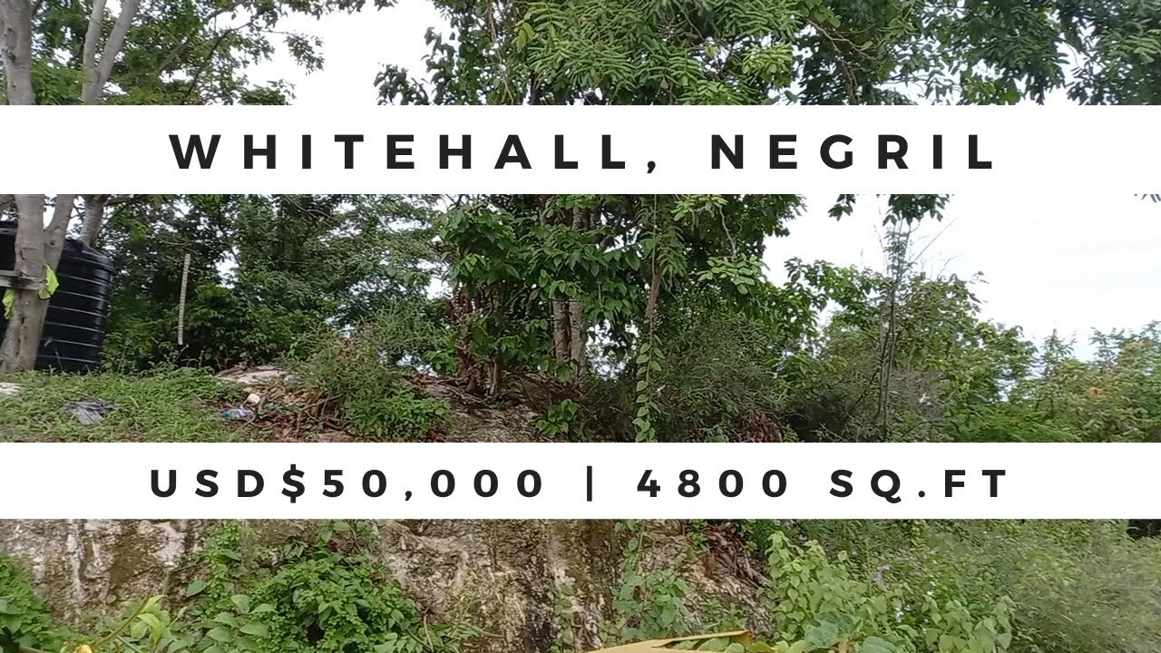 Residential Land for Sale  in White Hall Negril Westmoreland