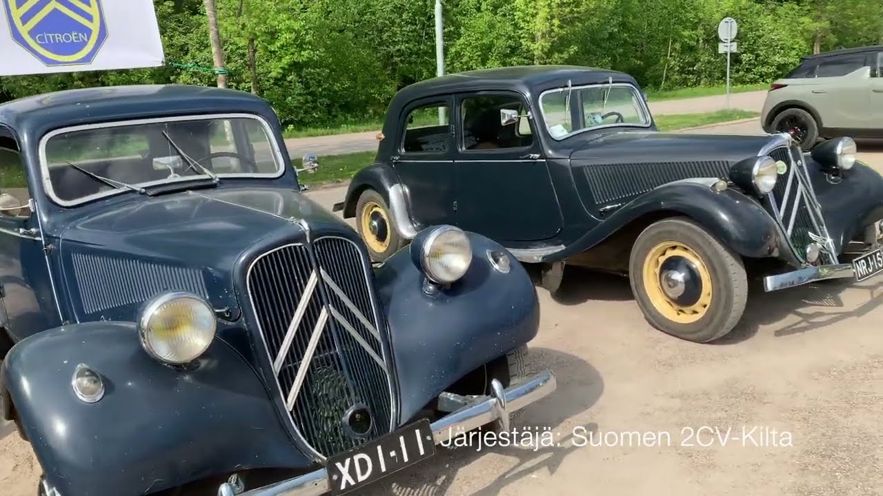 Hienoja, vanhoja autoja: Ranskalainen visiitti ja Vintage-kevätrieha 25.5.2024