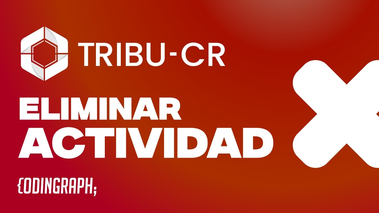 Tribu CR - Desisnrcibir actividad económica
