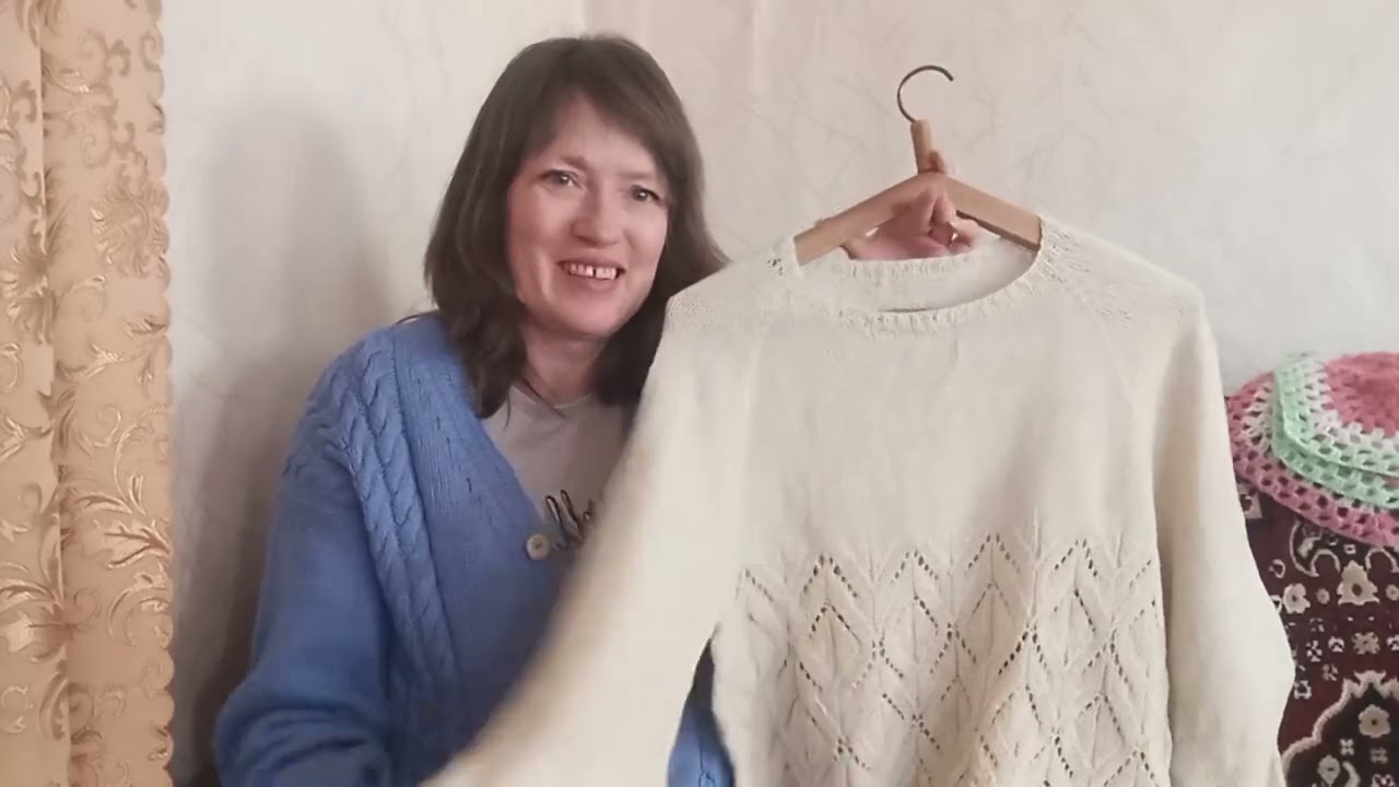 В'язання, просування светру,готові роботи💞