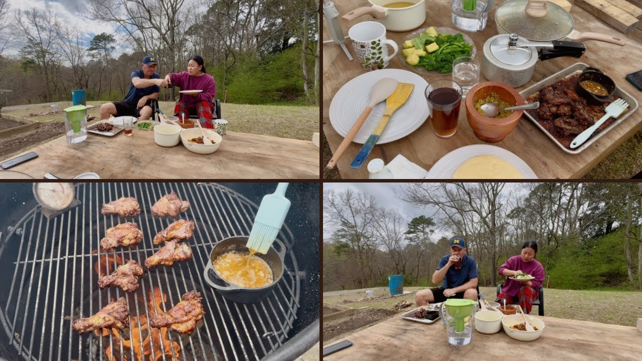 Getting Ready for Garden, Cooking & Enjoying Good Food|| Love & Comfort