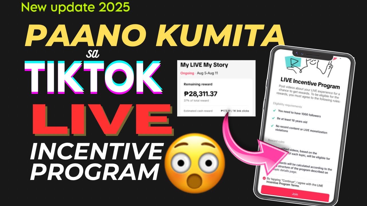 Learn HOW TO earn MONEY on TikTok's Live Incentive Rewards in 2025
