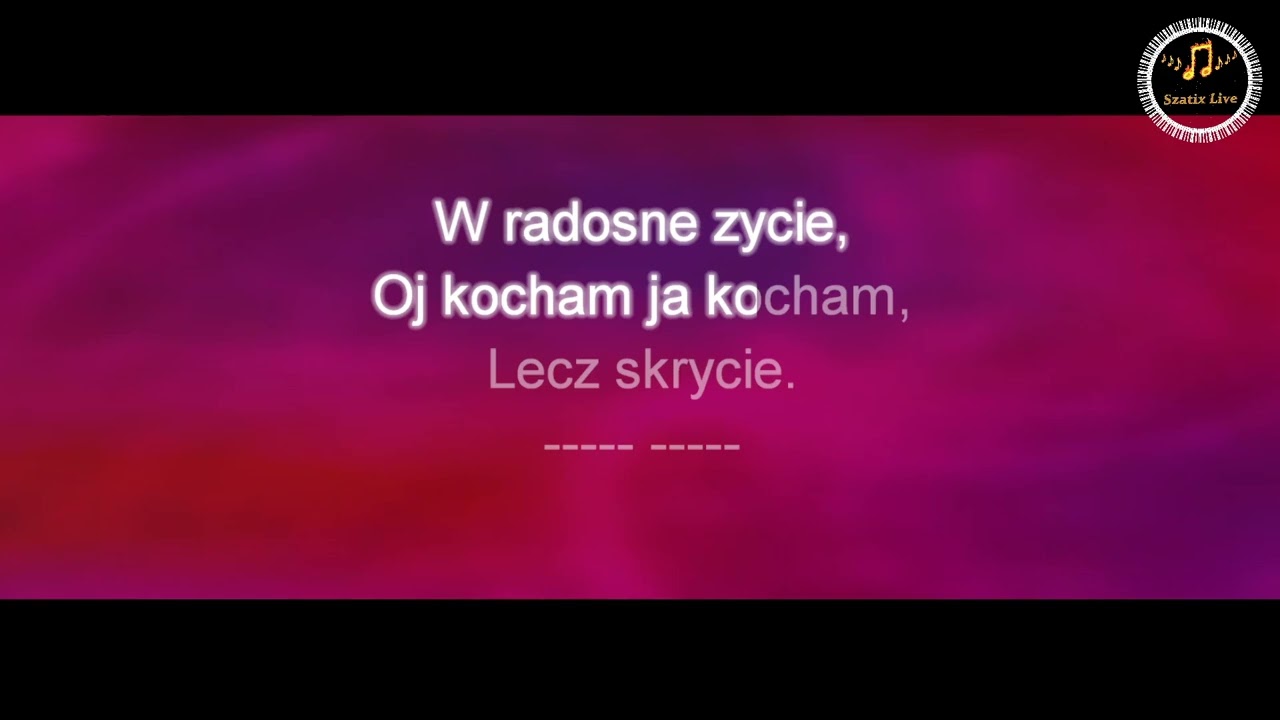 Czarodziejko Serc Złodziejko (Karaoke) Tekst @SzatixLive