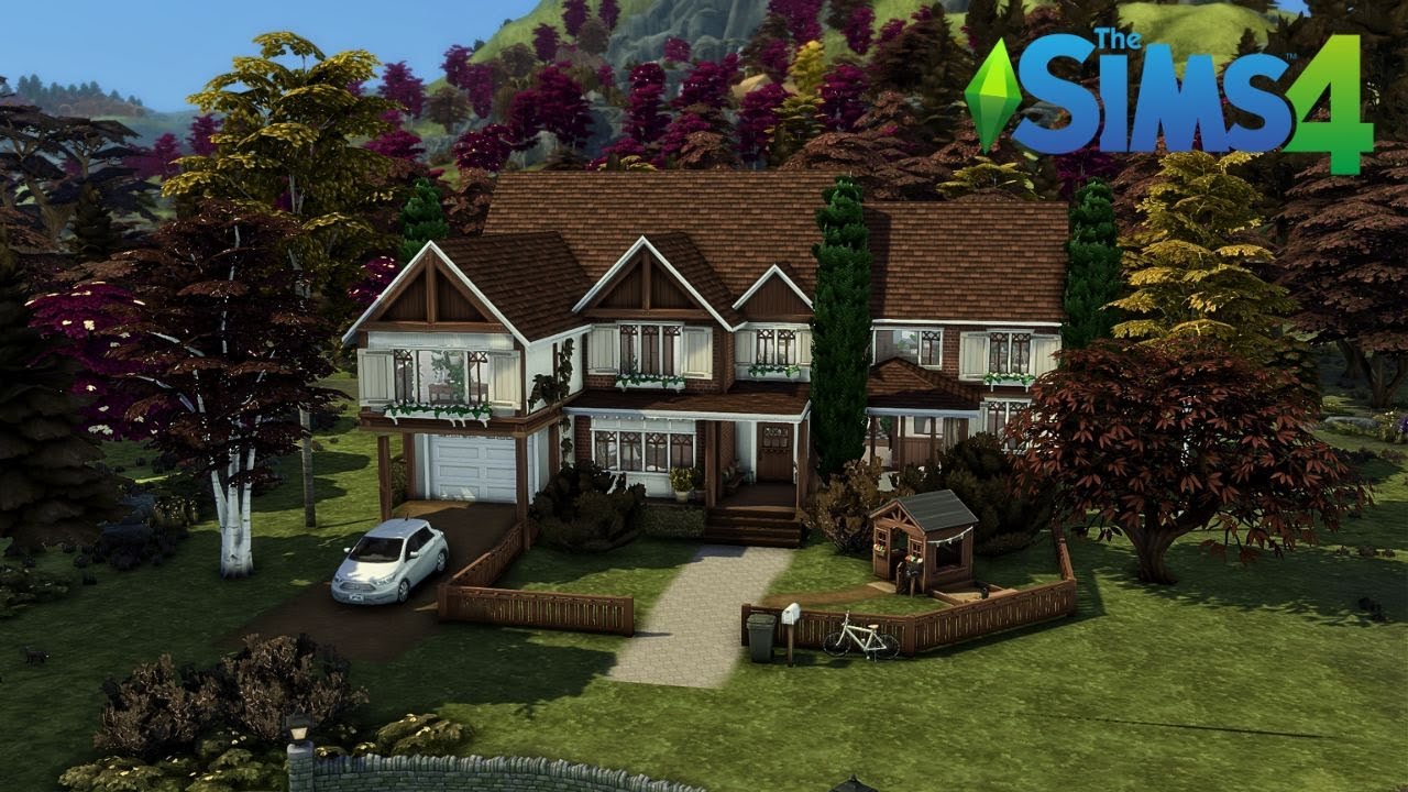 TUDOR HOME FOR 8 SIMS ✨NEW PACK GIVEWAY✨ The Sims 4 Stop Motion