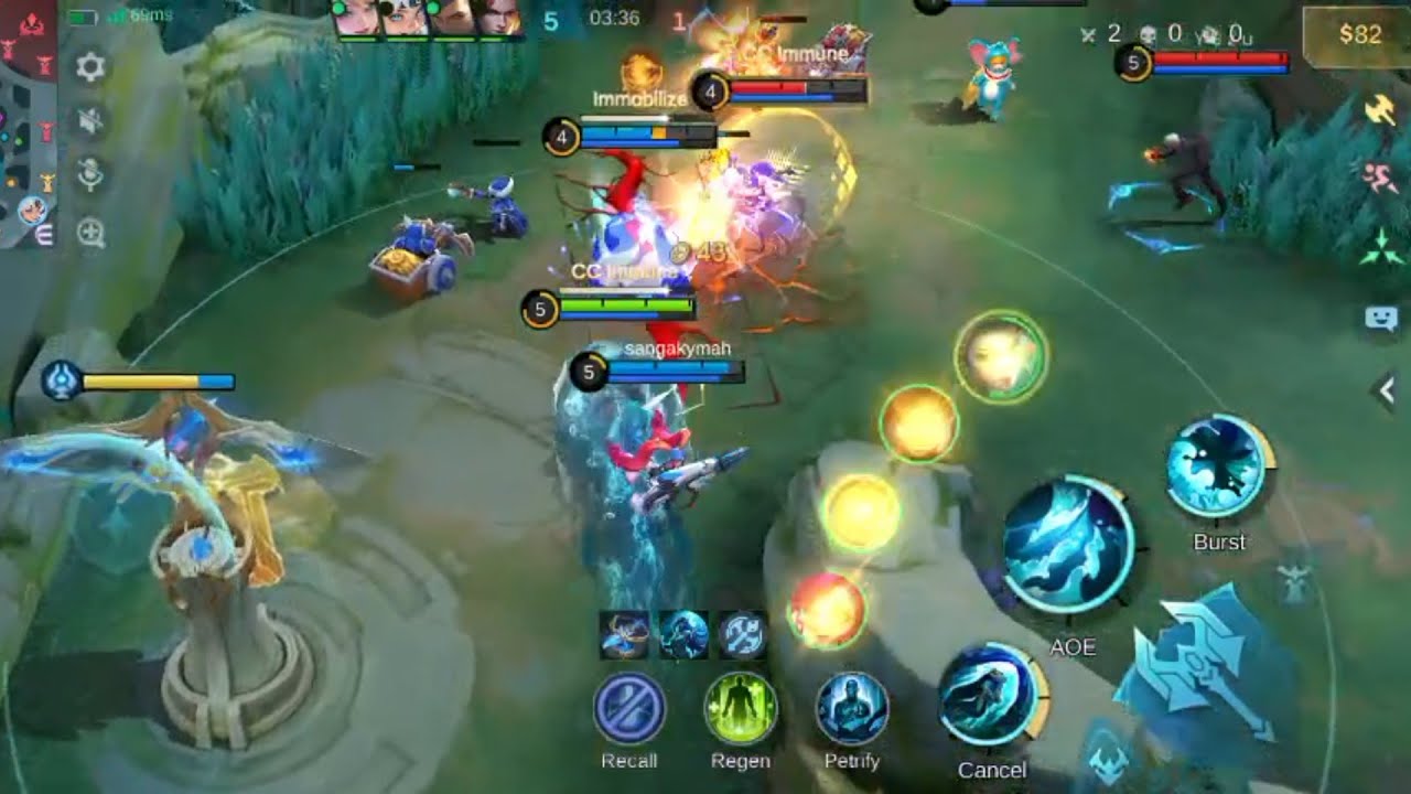 Kadita 16/2/8 Rank Push Mlbb Gameplay 
