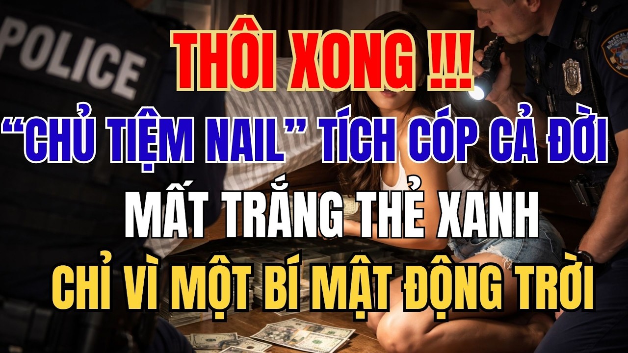 CHỦ TIỆM NAIL VIỆT KIỀU TÍCH CÓP CẢ ĐỜI, MẤT TRẮNG THẺ XANH CHỈ VÌ MỘT BÍ MẬT DƯỚI GẦM GIƯỜNG
