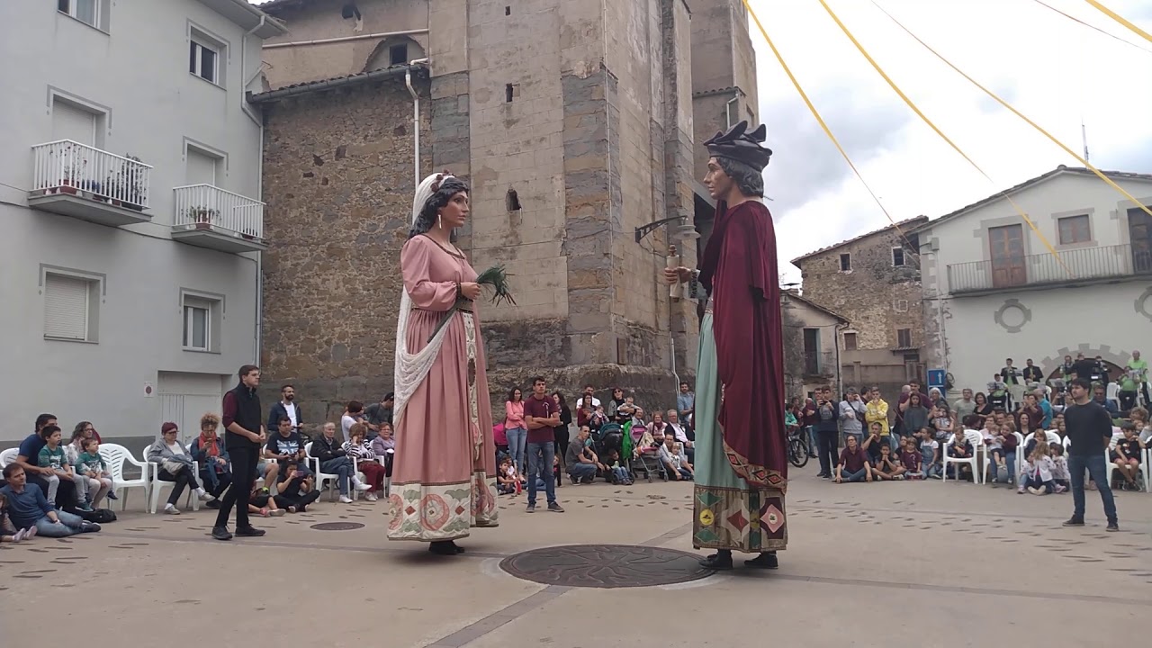 Ball dels Gegants de les Preses (12-10-2019)