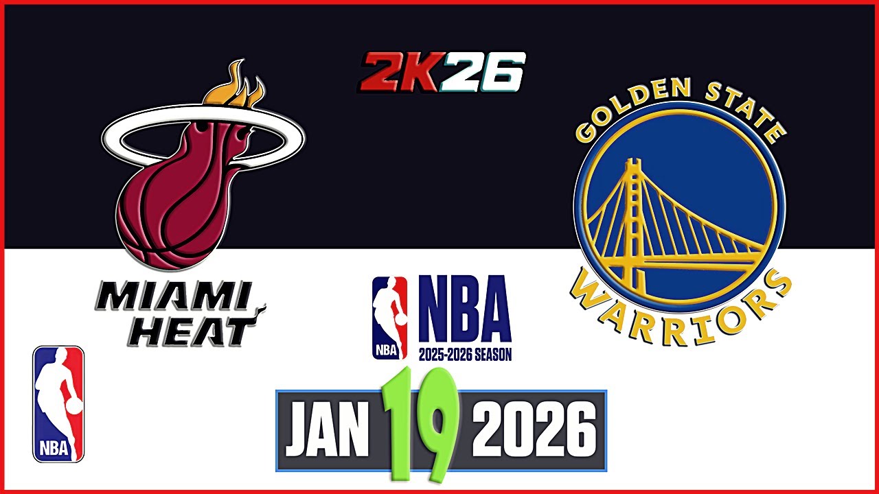 HEAT  vs  WARRIORS  | NBA 4TH QUARTER Highlights | warriors vs heat | NBA 2K26 |