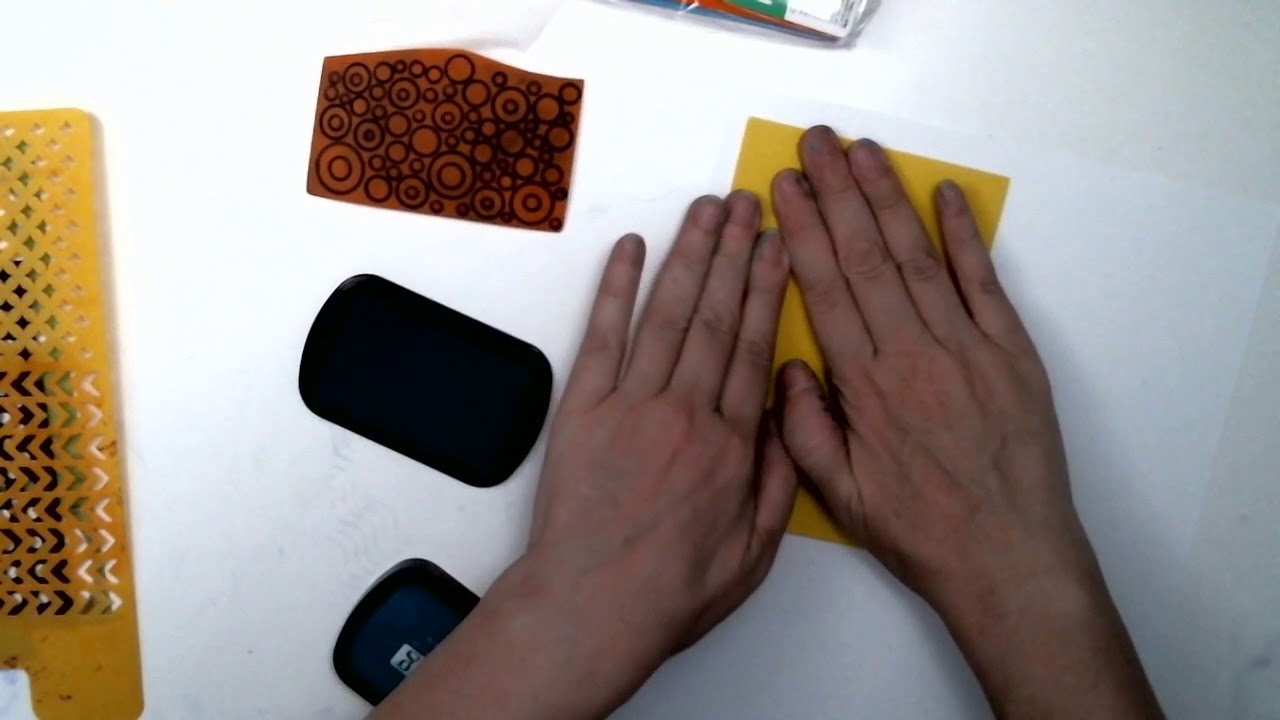 Handmade Texture Stamps from Fun Foam
