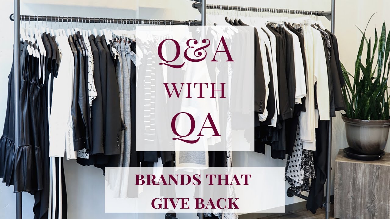 Q&A with QA: Brands That Give Back