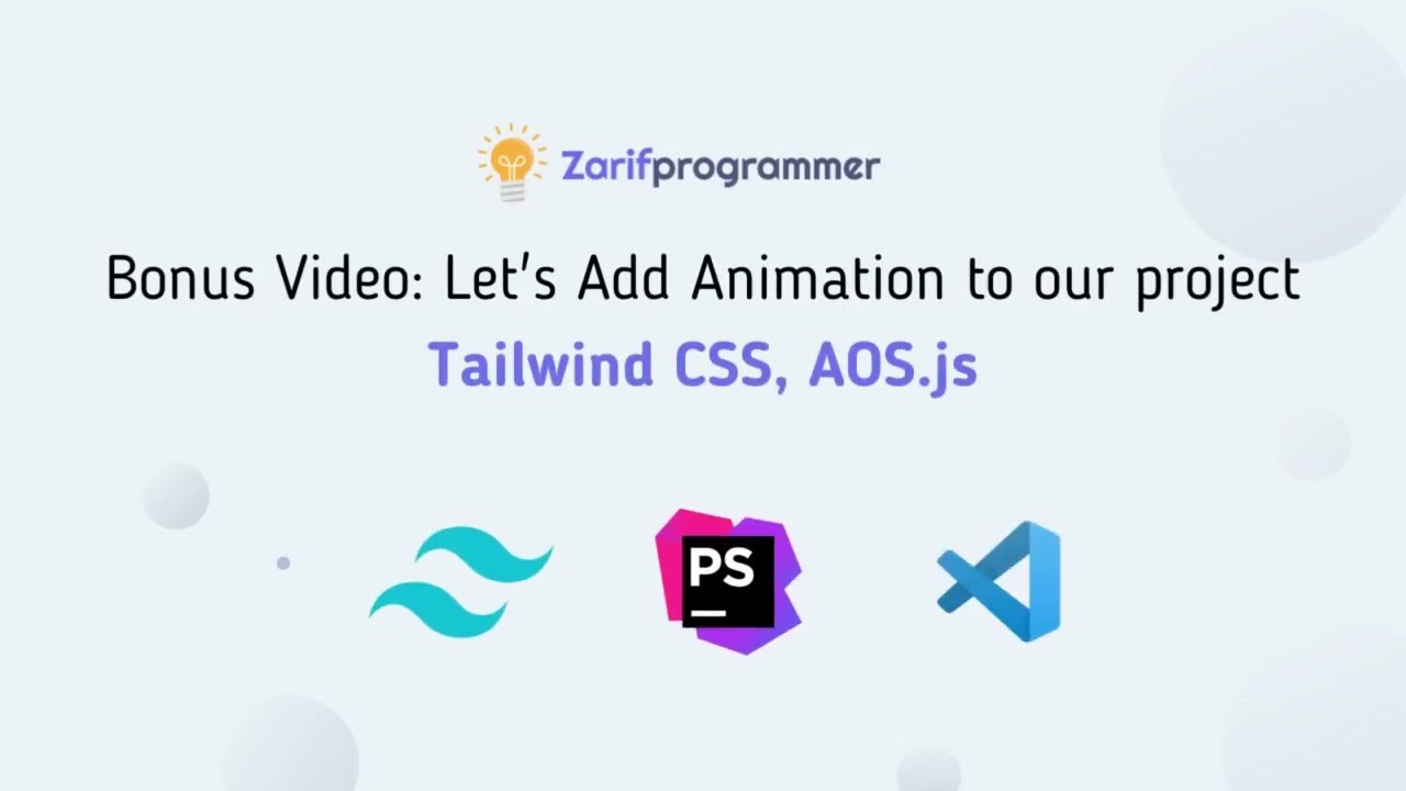 Bonus Video: Adding animations to our website