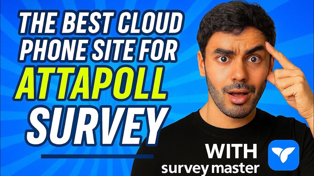 VMOS THE BEST SITE TO GET CLOUD PHONE FOR ATTAPOLL SURVEY AND OTHER SOCIAL MEDIA