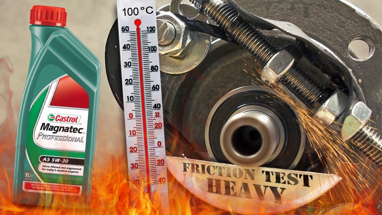 Castrol Magnatec Professional A5 5W30 Как масло эффективно защищает двигатель? 100 ° С