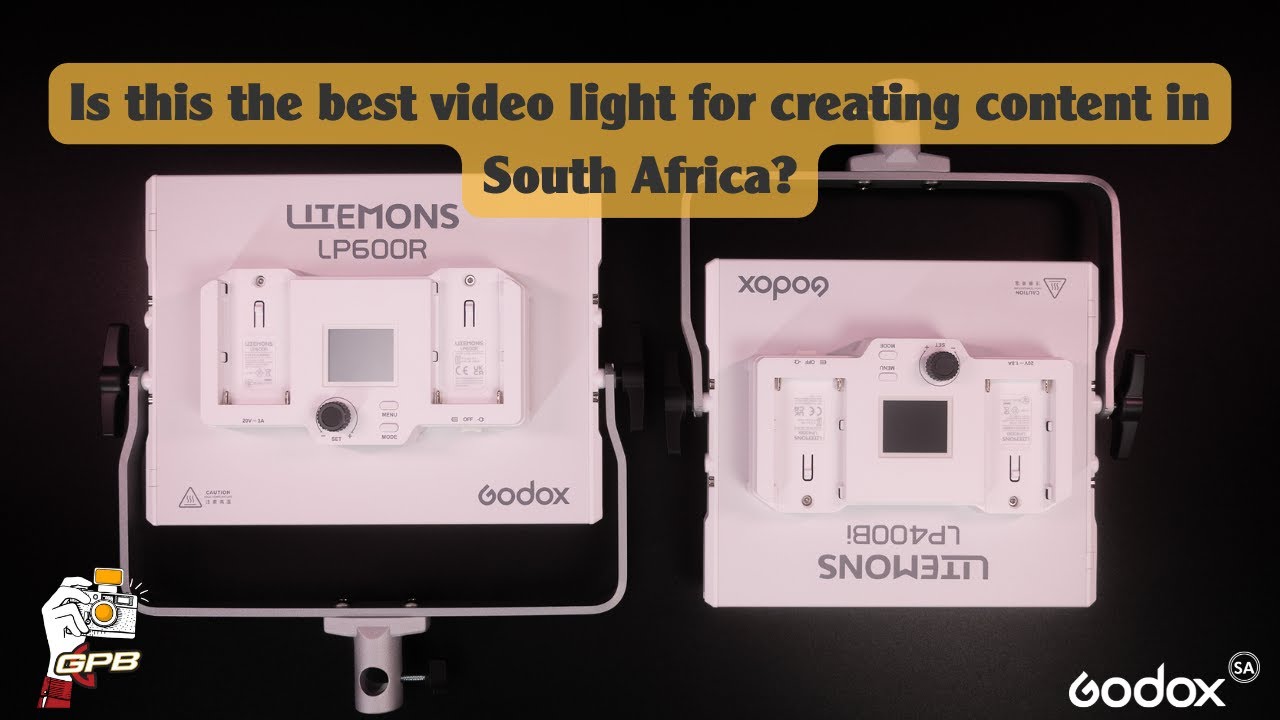 Godox Litemons LP600 & LP400 Affordable LED Lighting for South African Creatives